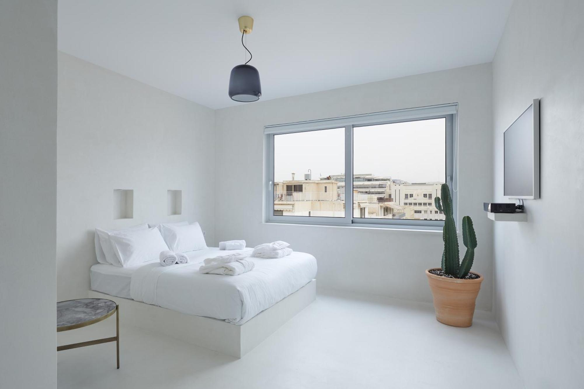מלון דירות Penthouse Boutique - Acropolis Lycabettus View אתונה
