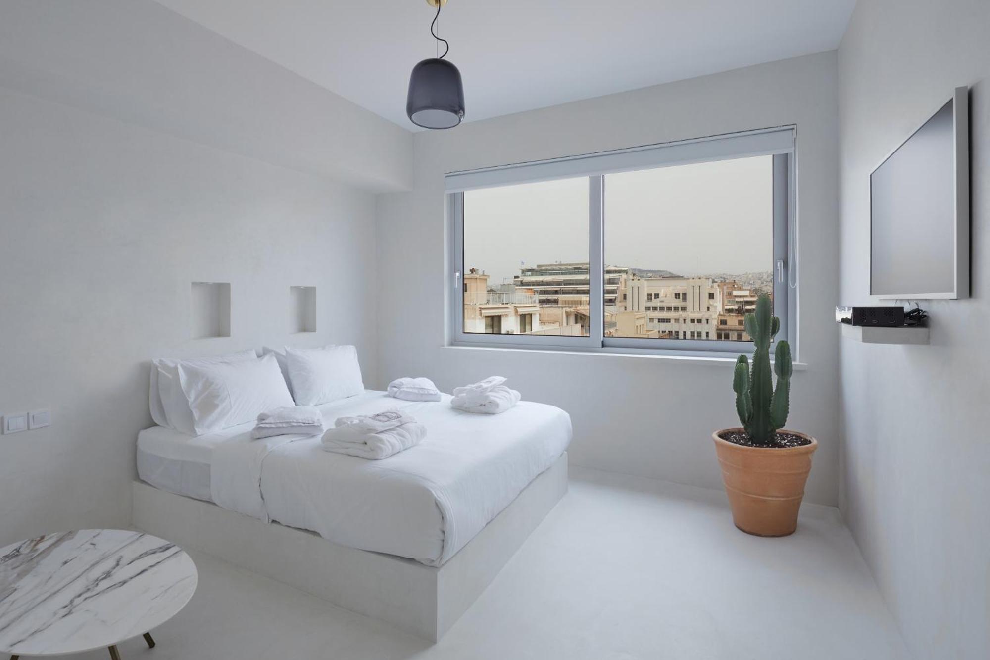 Penthouse Boutique - Acropolis Lycabettus View Apartahotel Atenas